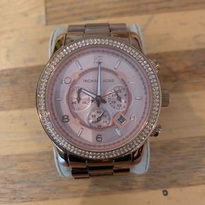 Michael Kors rose gold watch